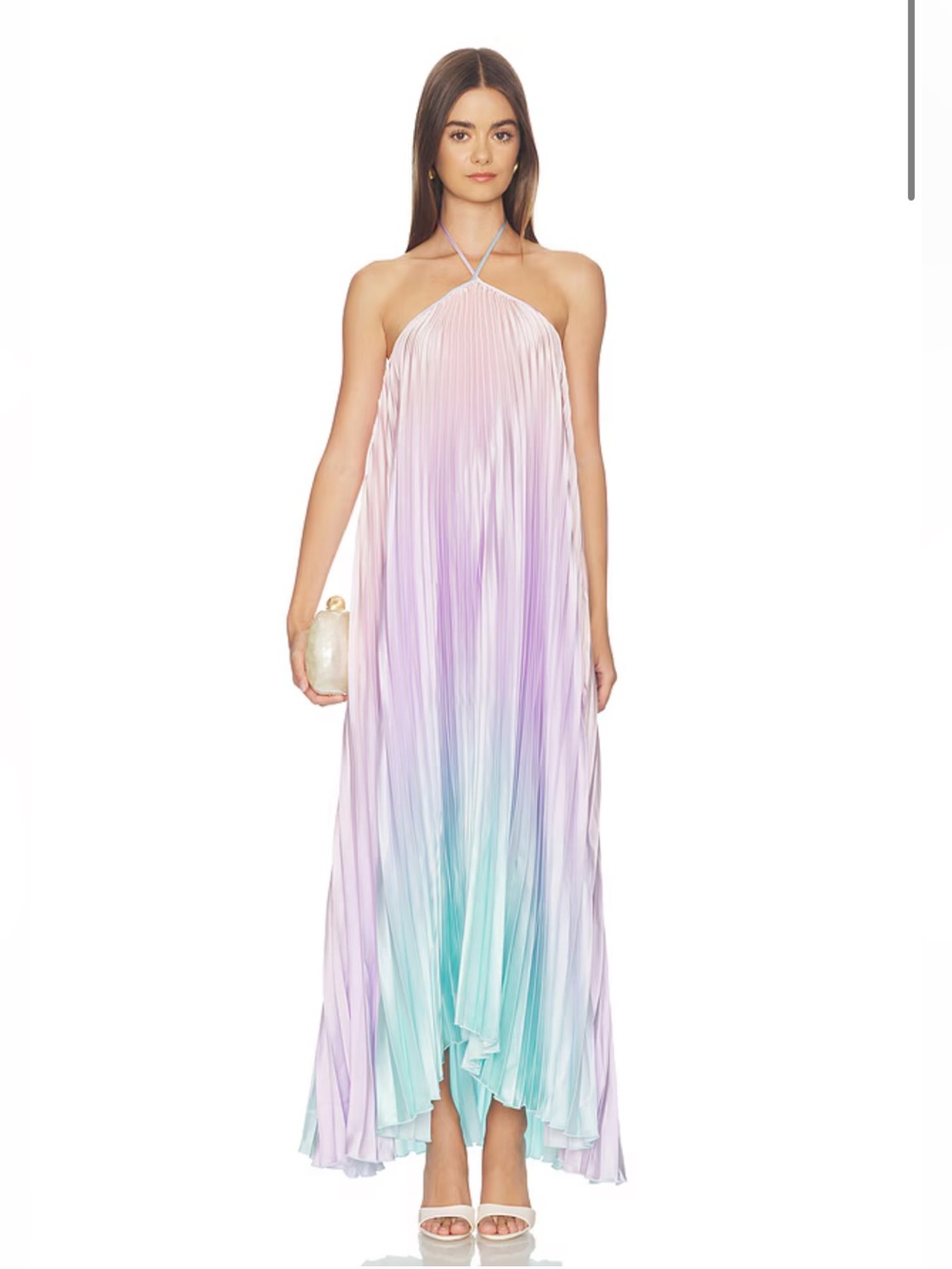 NWOT!  Lovers and Friends Teddy Gown in Sunrise Ombre